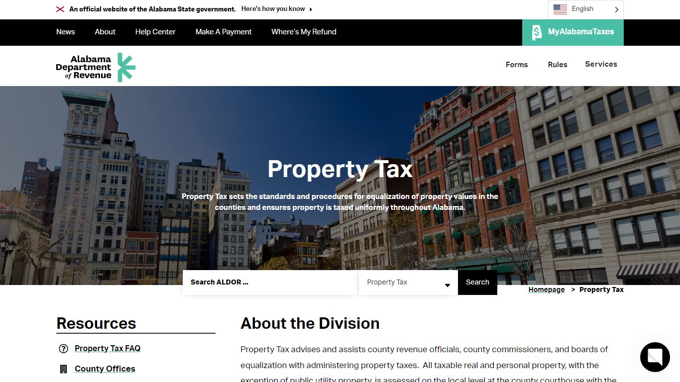Property Tax - Alabama Department of Revenue
